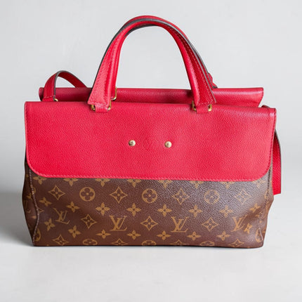 Louis Vuitton Venus Monogram Cerise Red Canvas Handbag