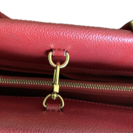 Louis Vuitton Venus Monogram Cerise Red Canvas Handbag