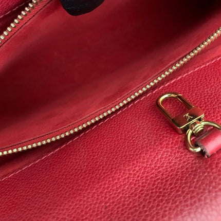 Louis Vuitton Venus Monogram Cerise Red Canvas Handbag