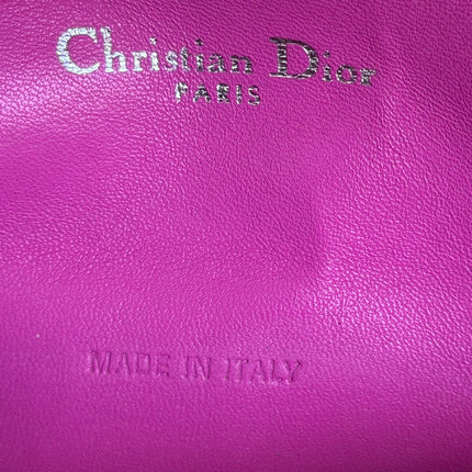Christian Dior Raffia and Leather Miss Dior Flap Handbag