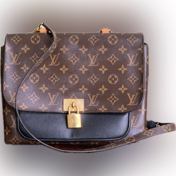Louis Vuitton Monogram Canvas And Leather Marignan Messenger Shoulder/Hand Bag