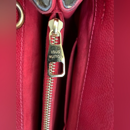 Louis Vuitton Venus Monogram Cerise Red Canvas Handbag