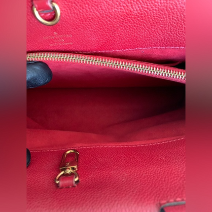 Louis Vuitton Venus Monogram Cerise Red Canvas Handbag