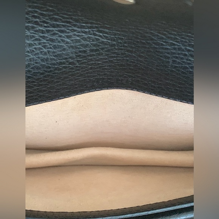 Gucci Dionysus Super Mini Black Leather Shoulder Bag
