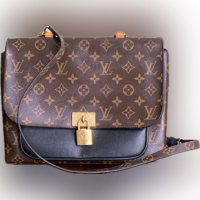 Louis Vuitton Monogram Canvas And Leather Marignan Messenger Shoulder/Hand Bag
