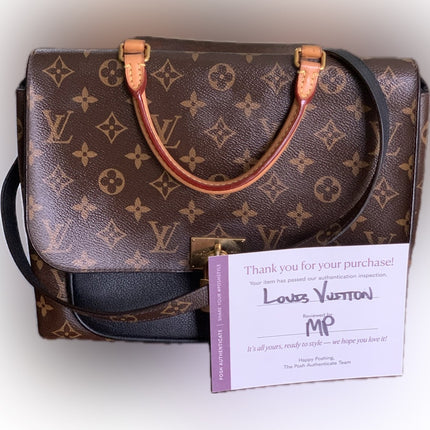 Louis Vuitton Monogram Canvas And Leather Marignan Messenger Shoulder/Hand Bag